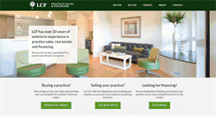 Desktop Screenshot of lcfpracticesales.com